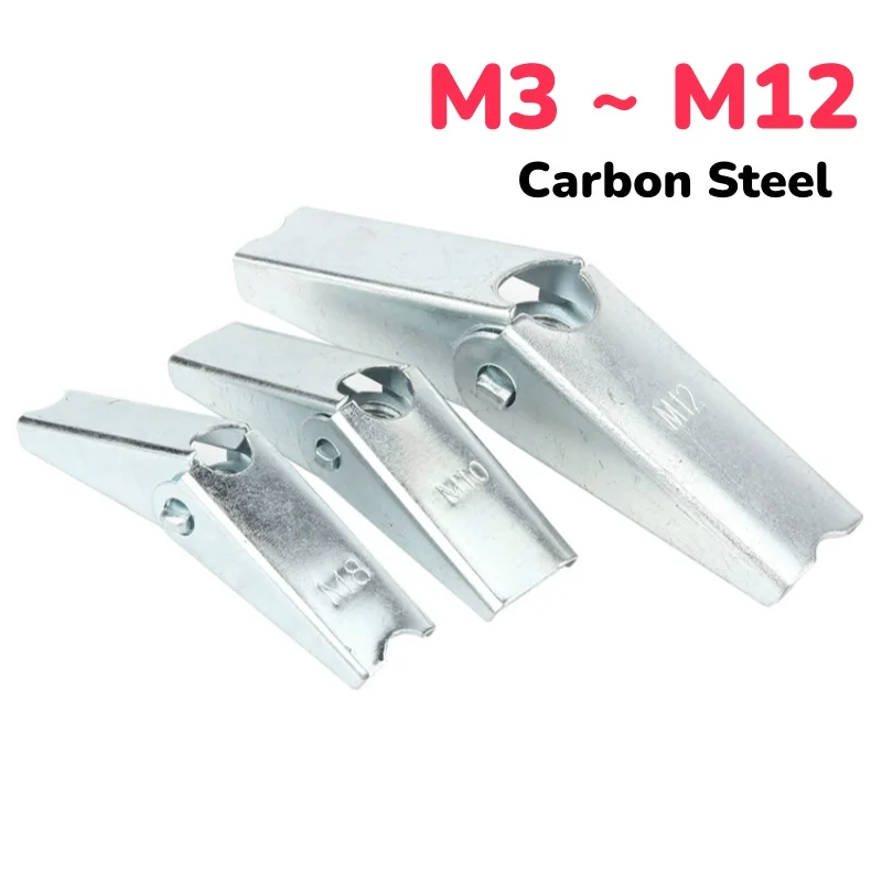 M3 ~ M12 Galvanized Iron Aircraft Ceiling Dry Wall Anchors No Bolt Tools Parts Plasterboard Hollow Wall Cavity Fixing Bolt