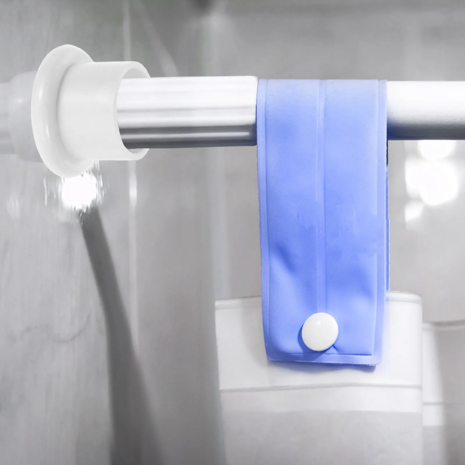 

5 Sets 32Mm Plastic Curtain Rod End Caps Slipproof Decorative Closet Pole Stopper Easy Install For Window Drapery Shower Poles