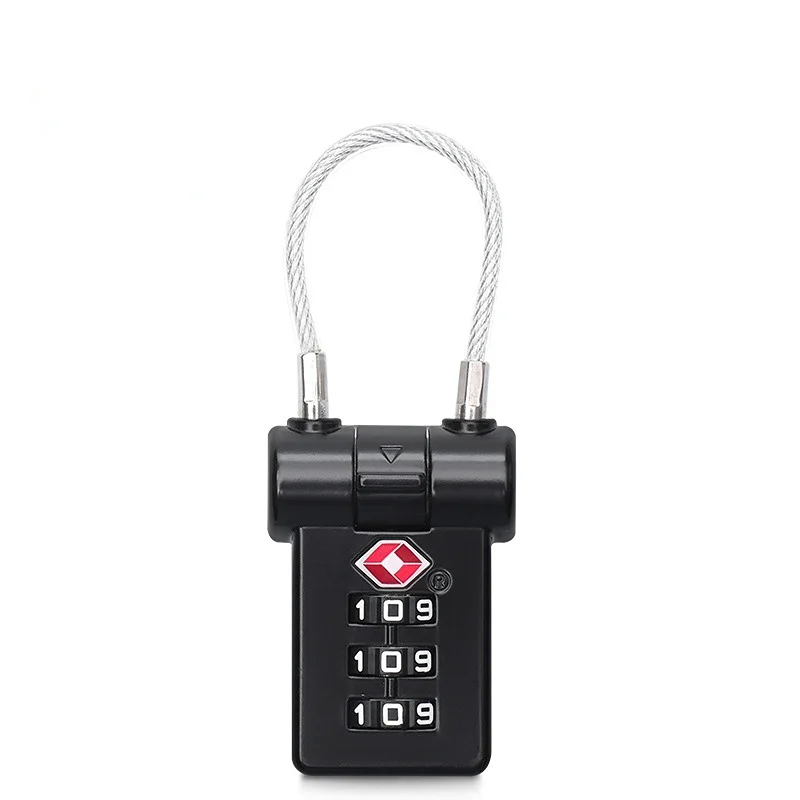 

3 Digits Password Code Combination Padlock Mini Customs Code Lock Travel Code Padlock Luggage Travel Code Anti-theft Lock