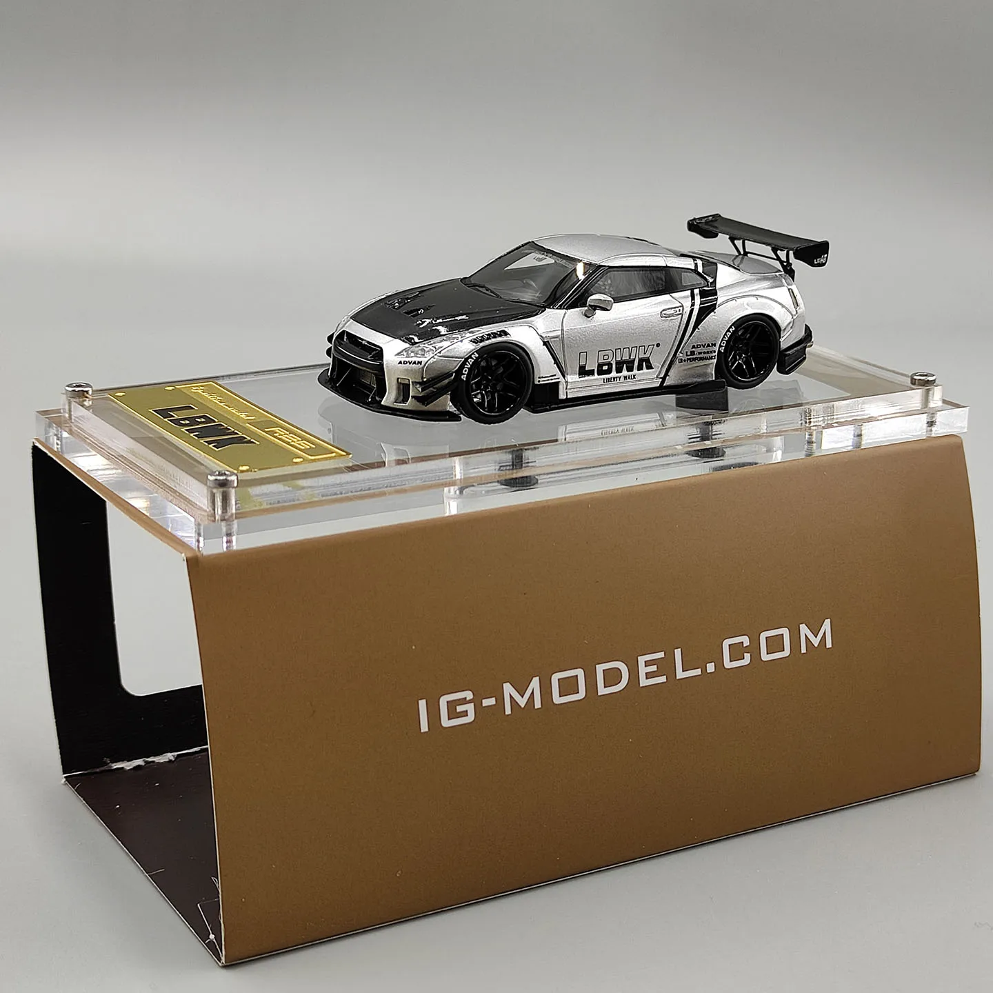 IG 1:64 Scale LB-WORKS GT-R R35 Resin Car Model