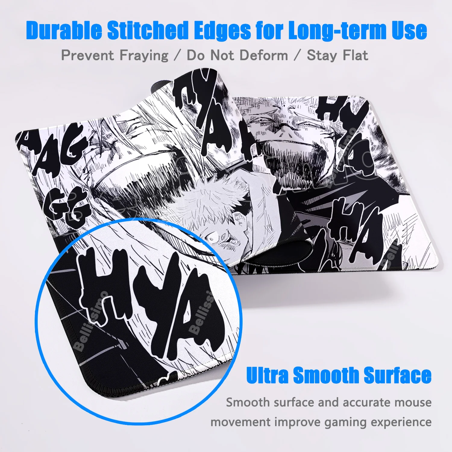 Alfombrilla de ratón de Anime Jujutsu Kaisen Gojo Satoru, alfombrilla grande para ratón para juegos, alfombrilla para escritorio de ordenador, alfombra grande, alfombrillas para teclado y ratón de empresa para jugadores