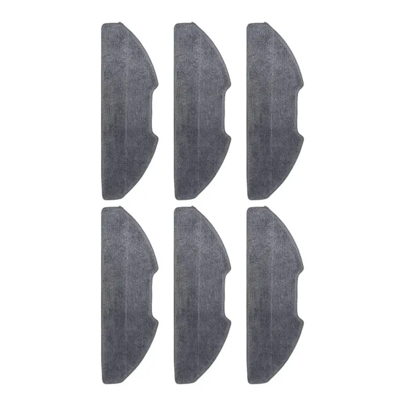 AT28-Mop Cloth Pads For Dreame D20 Air Plus/F21/F21 Plus/F20/F20 Plus Vacuum Attachments Vacuum Mop Pad 6PCS
