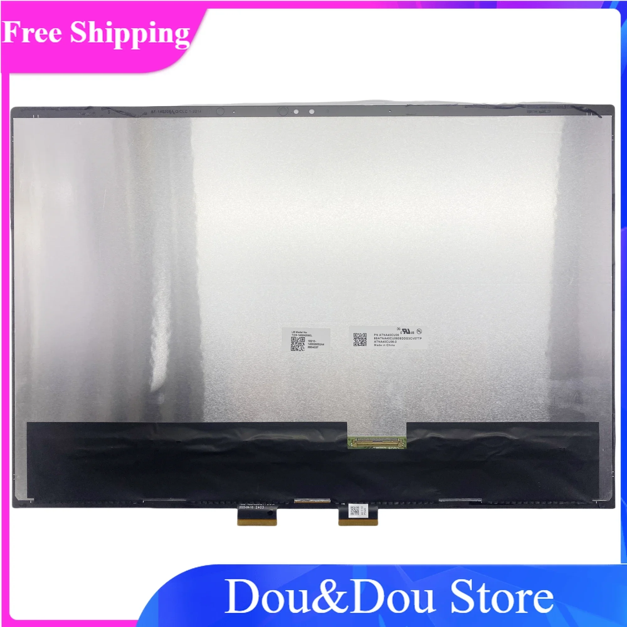 ATNA40CU06 For Asus ZenBook 14 UX3405M UX3405 Q425M UX8406 2880X1800 2.8K 40Pin Laptop Touch LCD Screen Assembly 14''inch