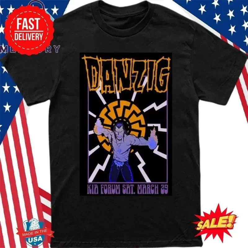 Danzig Inglewood Ca March 29 2025 Poster T Shirt S 5Xl