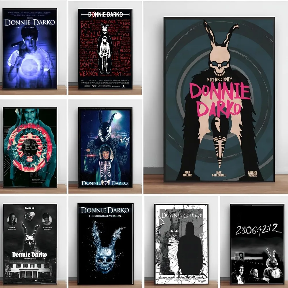 Movie D-Donnie Darko Poster Paper Print Home Living Room Bedroom Entrance Bar Cafe Art Painting Decoration