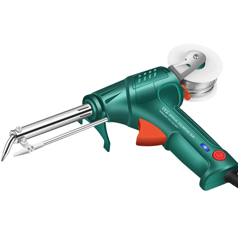 

RechoPower Portable 450℃ Soldering Iron Kit｜Manual Solder Feeding & Fast Auto-Heating｜Electronics Repair Tools for Phone/PCB DIY