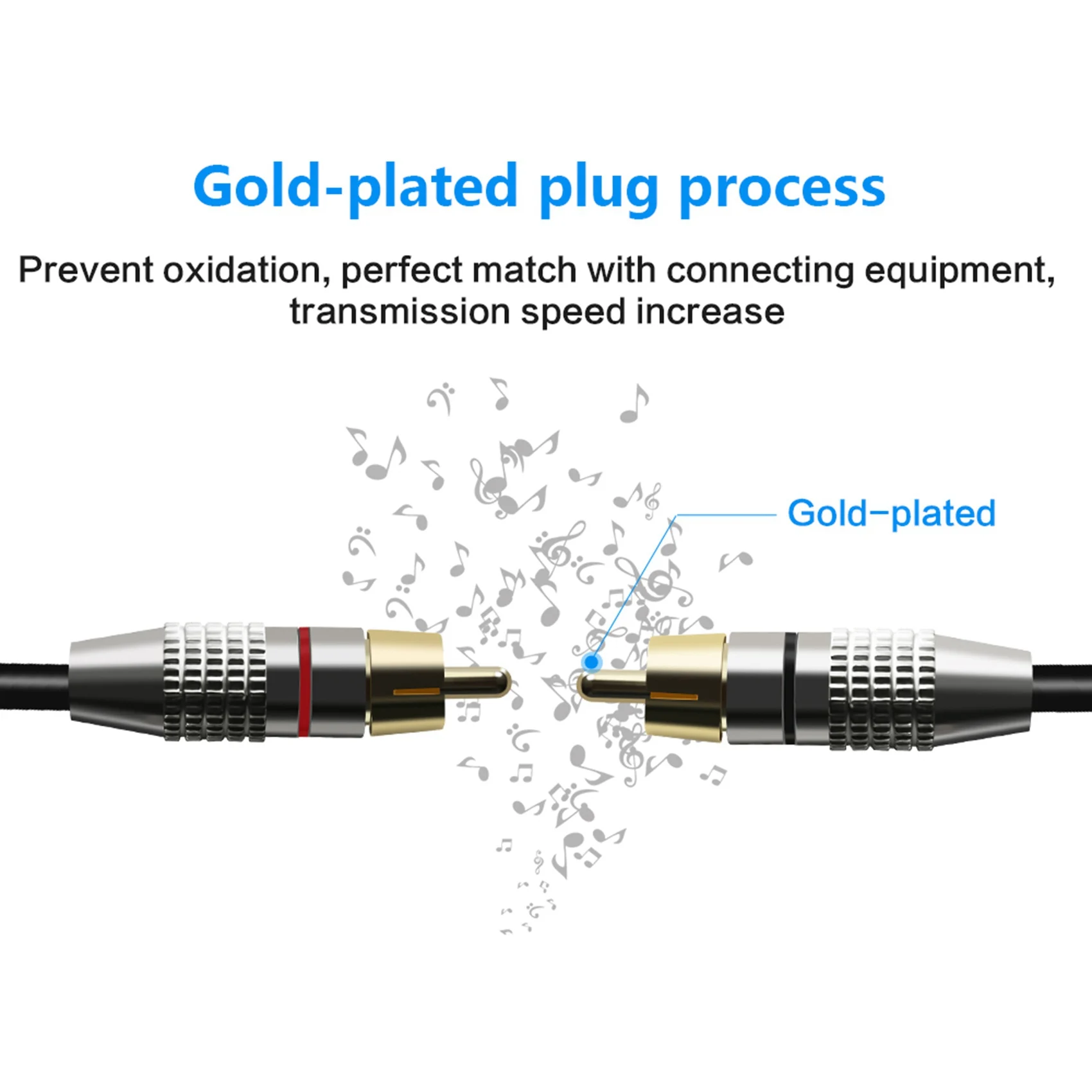 1 XLR штекер на 2 штекера RCA, стерео аудиокабель, разъем Y-разветвитель для микрофона, микшерного консоли, усилителя (11 м)