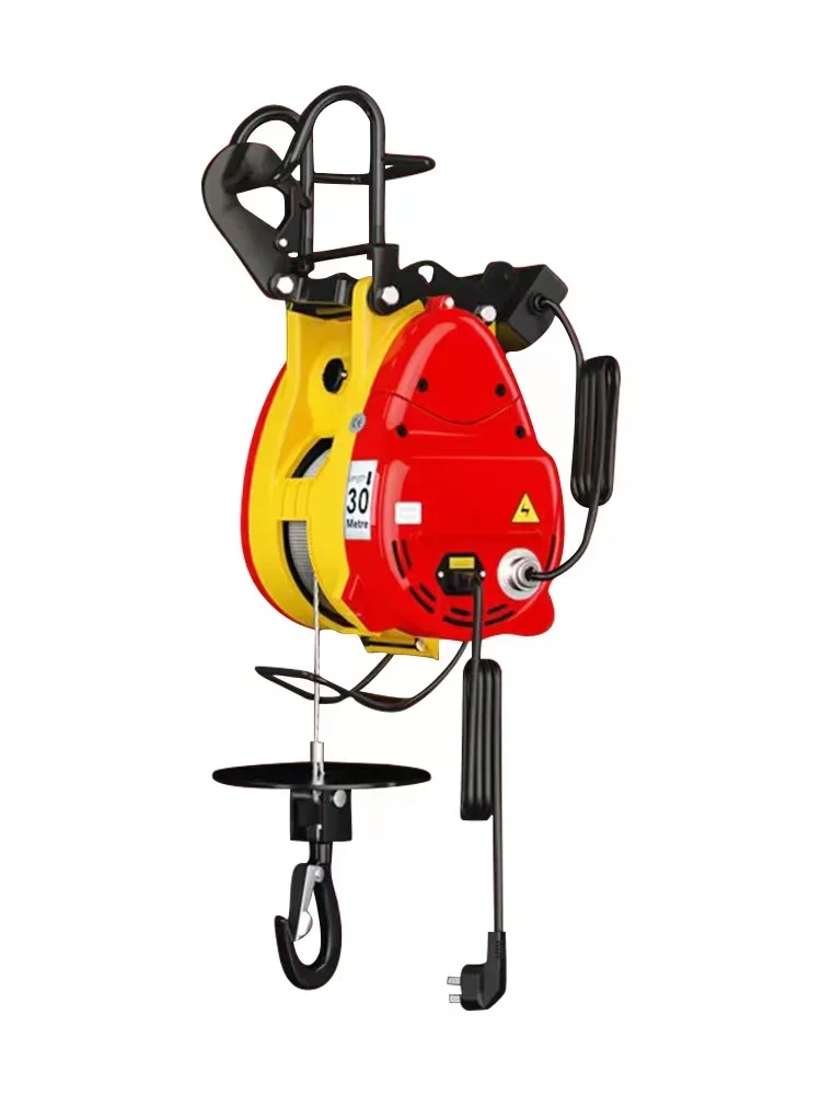 Little King Kong Electric Hoist 220v Household Suspension Small Electric Hoist 0.5 Ton Lifting Electric Winch