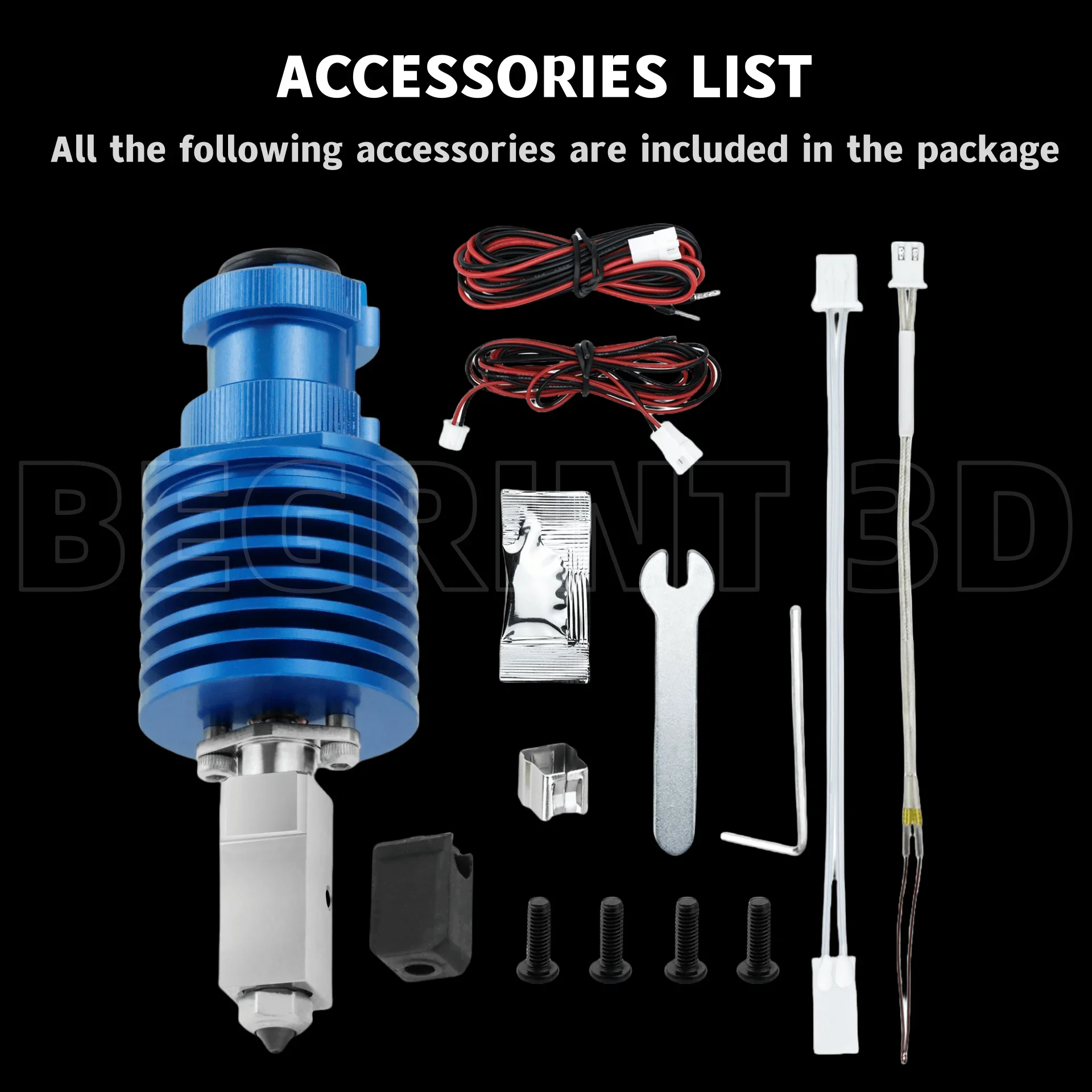 Zestaw Hotend Upgrade High Speed Print Head TZ V6 3.0 do Ender 3/3 PRO/VORON 2.4 Hi-End Extruder J-head do Prusa Ender 3 V2/CR10 — zdjęcie produktu 6
