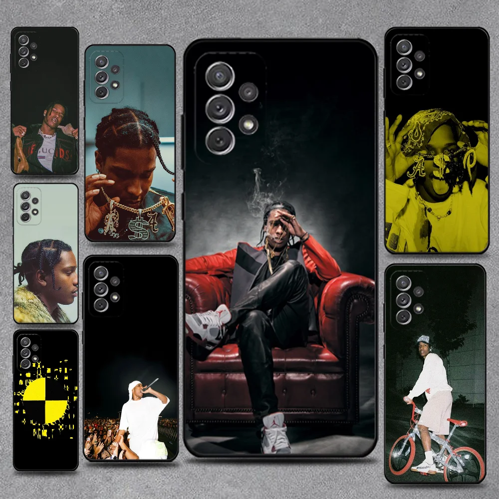 

Rapper ASAP Rocky Phone Case For Samsung S25,S24,S21,S22,S23,S30,Ultra,S20,Plus,Fe,Lite,Note,10,9,5G Black Cover