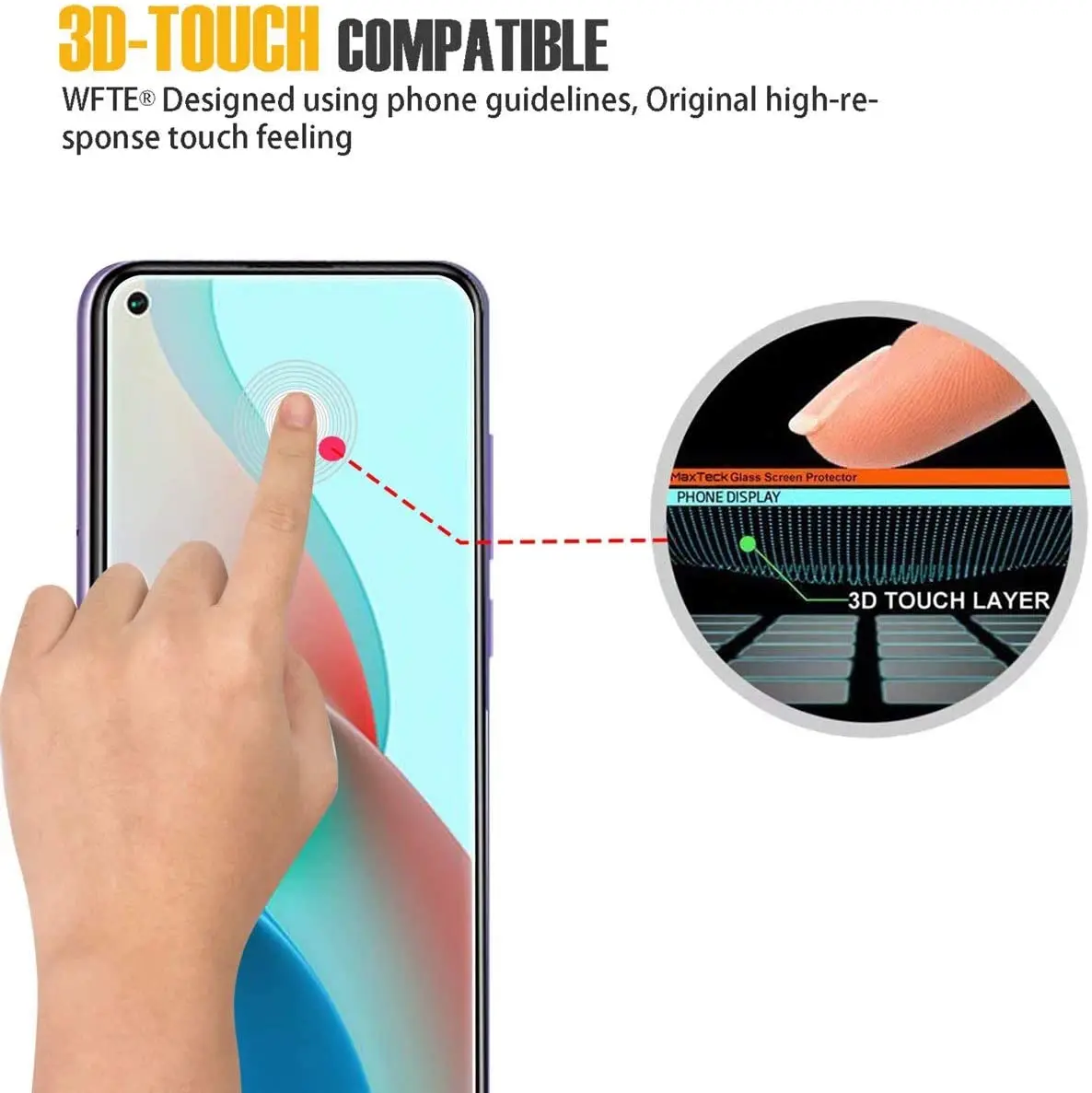 3 قطع غطاء كامل من الزجاج المقسى عالي الدقة لهاتف Xiaomi Redmi Note 9 Pro #6