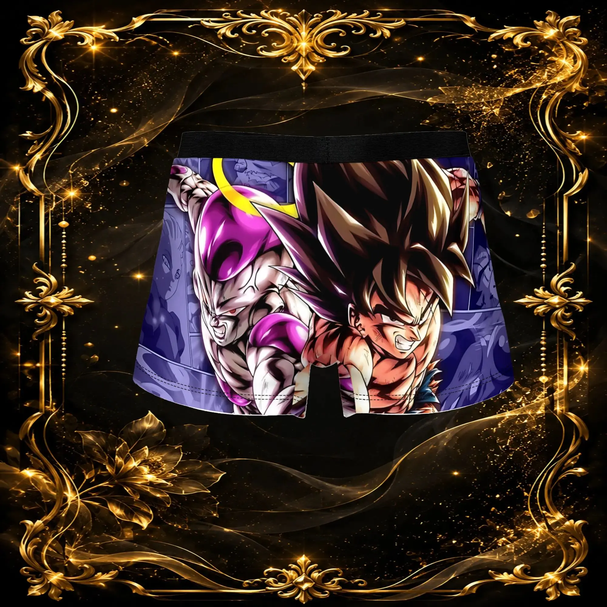3Pcs Dragon Ball Goku boxers funko Underpants Homme Panties Men's Underwear Ventilate Shorts Boxer Briefs