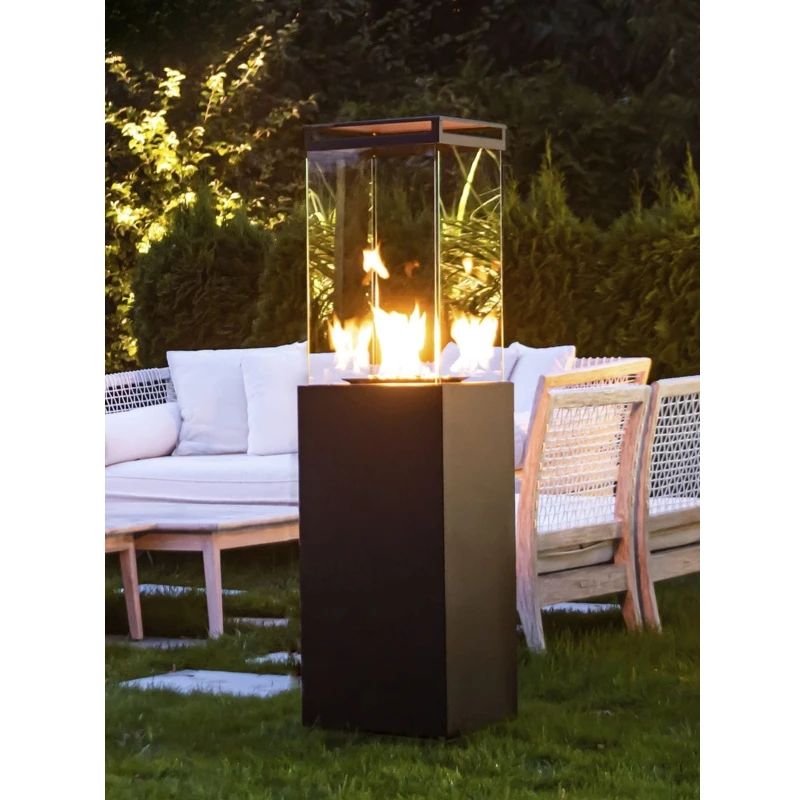 

Outdoor Gas Heater Liquefied Gas Heater Outdoor Fire Pit Hotel Villa Courtyard Homestay Real Fire Wall Fireplace