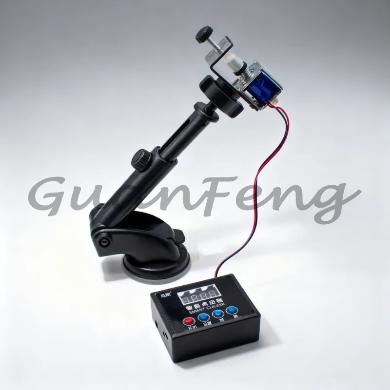 Adjustable 0.1S-999MIN Physical Keyboard Auto Clicker Random Game Auxiliary Anti AFK Click Tool