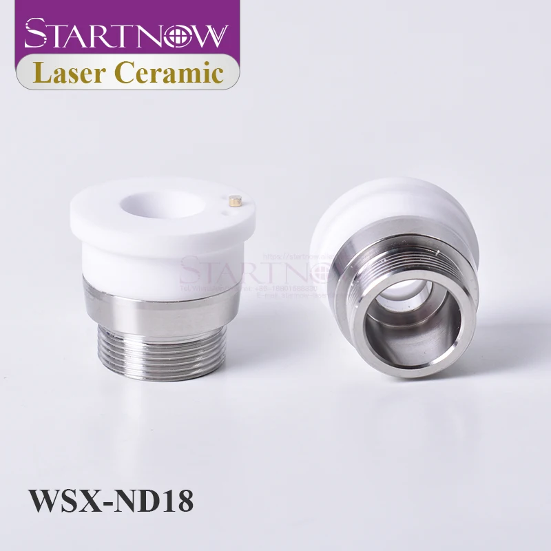 Startnow 파이버 레이저 세라믹 링, O.D.31mm WSX WTC08 스레드 M20 ND18 노즐 거치대, 1064nm 절단기 용접기 헤드 부품