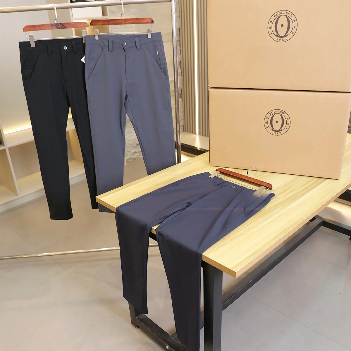 

Men's Outdoor Lightweight Casual Pants Windproof Water-resistant 3D Tailoring Autumn Faion Urban Sle Straight Leg Pants