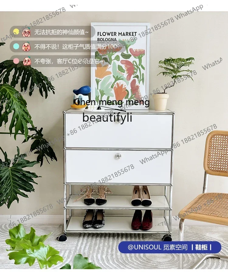 New arrive USM module cabinet household simple living room porch cabinet small apartment simple locker