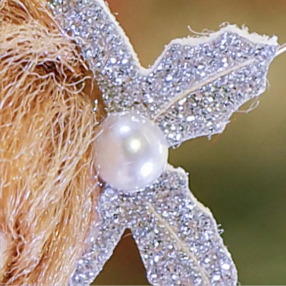 Christmas Feature Angel Wings Girl Pendant Cute Snowflake Angel Skirt Ornament Fashionable Xmas Tree Pendant Christmas Props