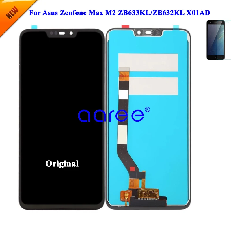 LCD Screen Original For ASUS Max M2 ZB633KL LCD Screen For Asus ZB632KL lcd Disaplay LCD Screen Touch Digitizer Assembly