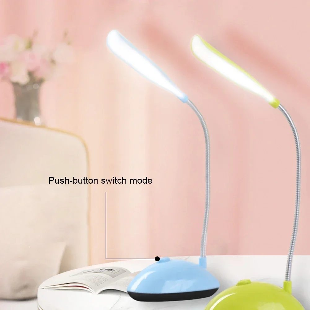 AAA Battery Powered Lamp Folding Creative Night Light LED Desk Table Reading Lamp for Study Eye Protection Lamp