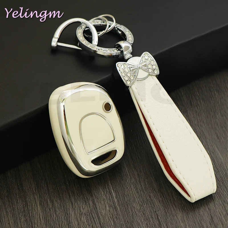 TPU Auto Shell Fob for Renault Master Kangoo Clio 2 Symbol Twingo1 Ph2 Clio 2 PH2 Clio Keyless Protector Car Key Case Cover