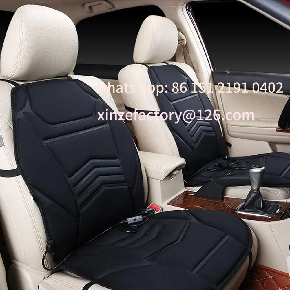 

Customizable Car Heated Sea 12V Car Seat Heating Cushion Cover for Winter Cold Days Car Heated Seats Winter Seat Heater