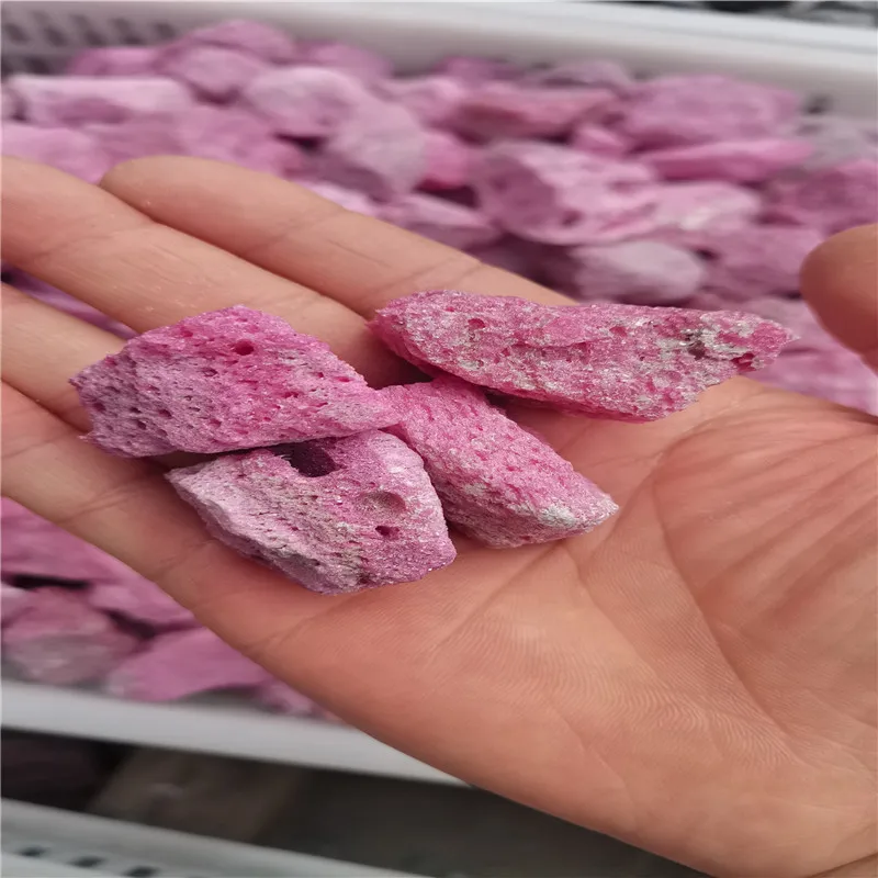 1000g natural crystal red corundum mineral specimen for home decoration