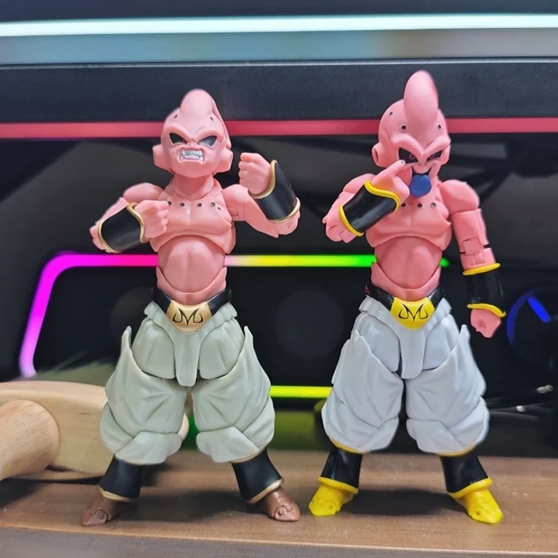 Tonsenarttoys Dragon Ball S.H.Figuarts SHF Adolescent Malevolence Majin Buu Boo Kid Anime Action Figures Collection Toys