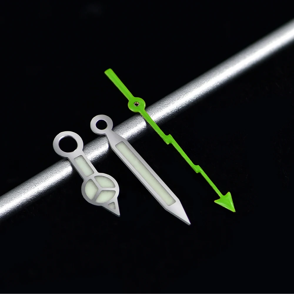 

Супер светящиеся стрелки для часов Tuna Can SKX007/009 Turtle 6105 6309, мастер подходит для Seiko mod для NH35/NH36, мод для часов с автоматическим механизмом