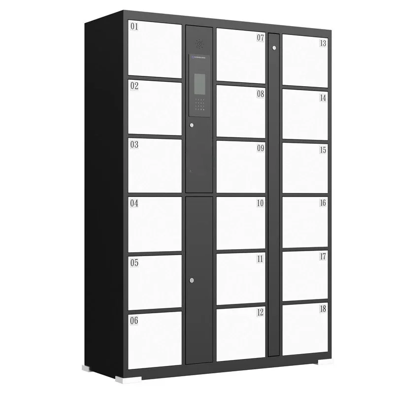 

Electronic deposit box, locker, fingerprint facial recognition smart locker