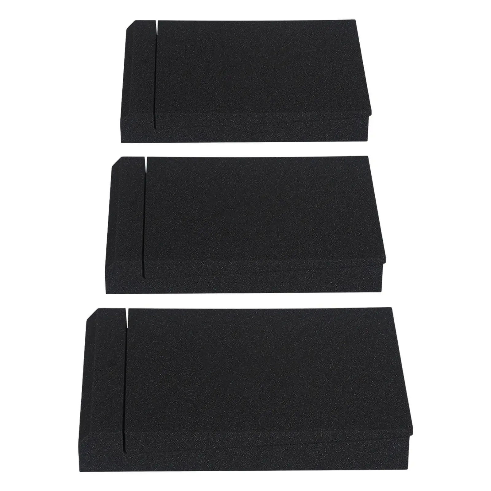 Speaker Isolation Pad Sound Dampening Foam Fits Most Desktops Tilted Tabletop Acoustic Speaker Sponge Pad Speaker Foam Stand