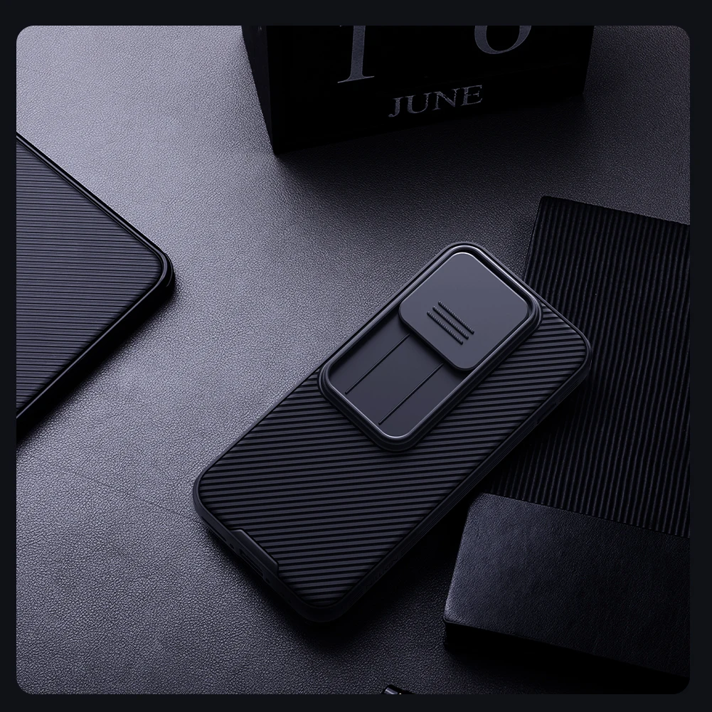 Nillkin para OnePlus 12 5G funda Camshield protección de cámara 360 lente contraportada funda protectora para 1+ 12