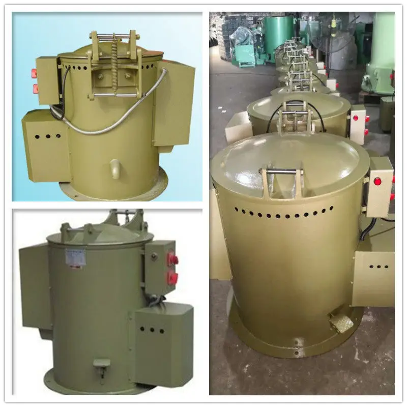 Industrial Dehydration Dryer Stainless Steel Centrifuge Single Drum Food Grade Hardware Electroplating Degreasing Machine Oil Sl