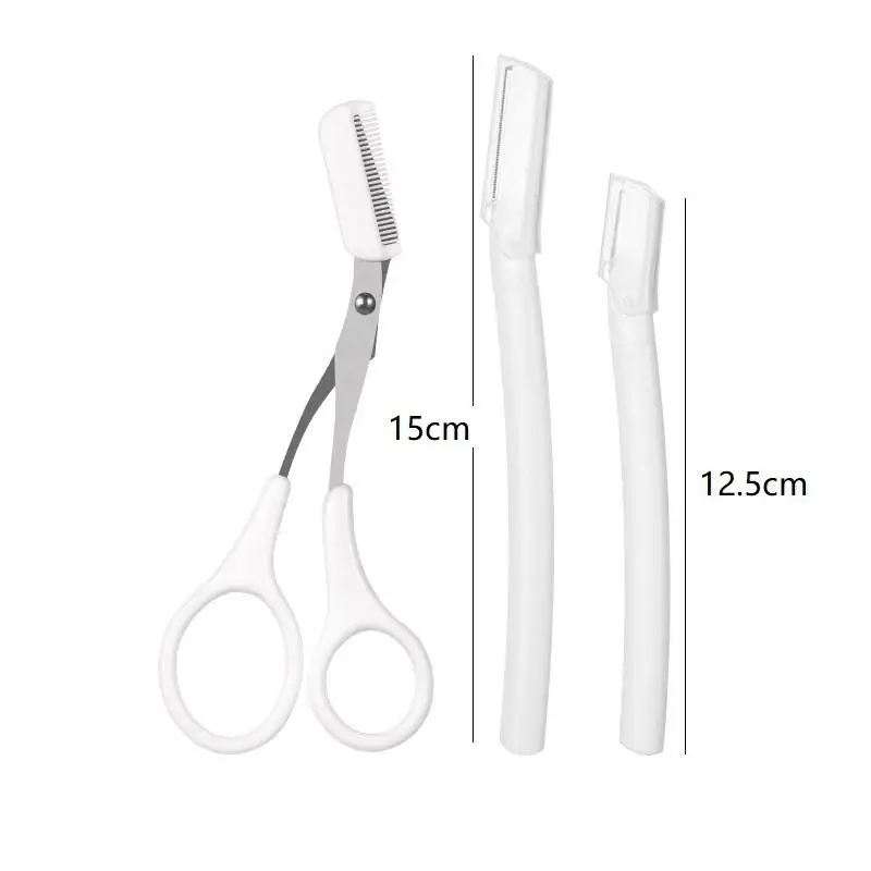 2/3/5pcs Eyebrow Razor Face Razors For Women Facial Hair Shaver Dermaplaning Tool Exfoliate Refresh Skin