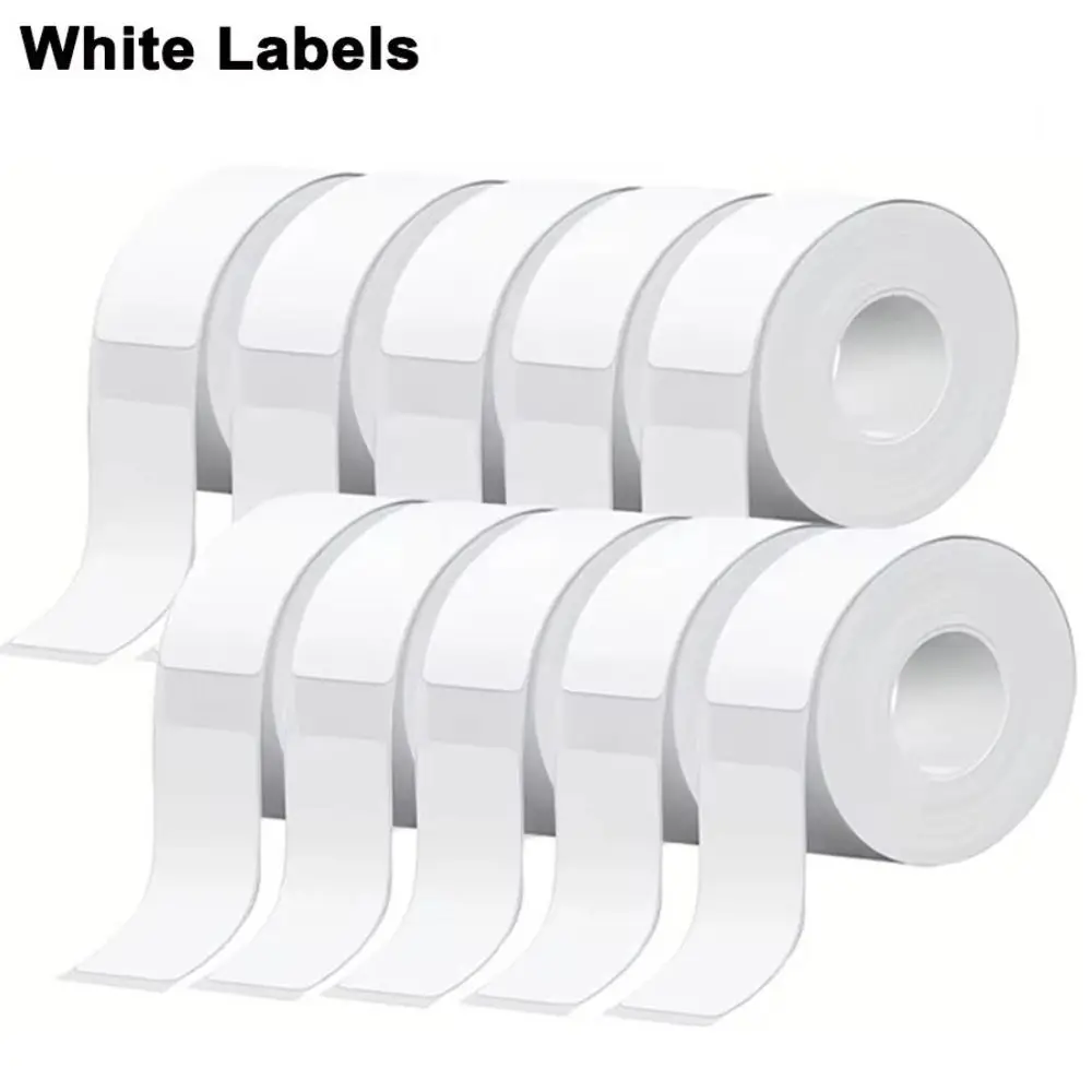 Waterproof Thermal Printer Stickers Tear-Resistant Multifunctional Thermal Printing Label Paper Replacement