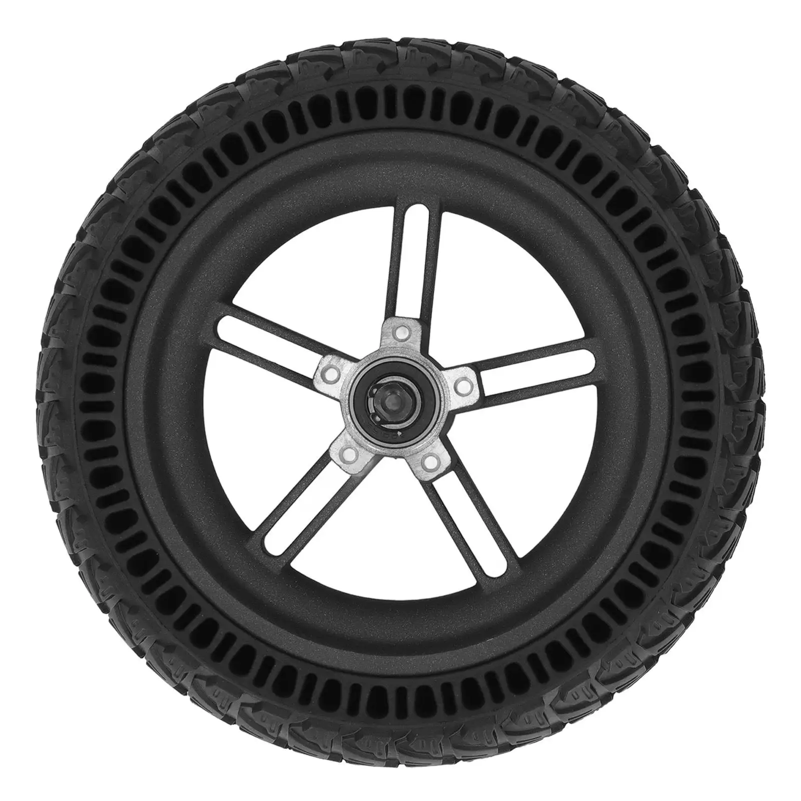 

Durable Scooter Rear Wheel Tire - Anti-Skid, Absorbing Aluminum Alloy Hub for replacement