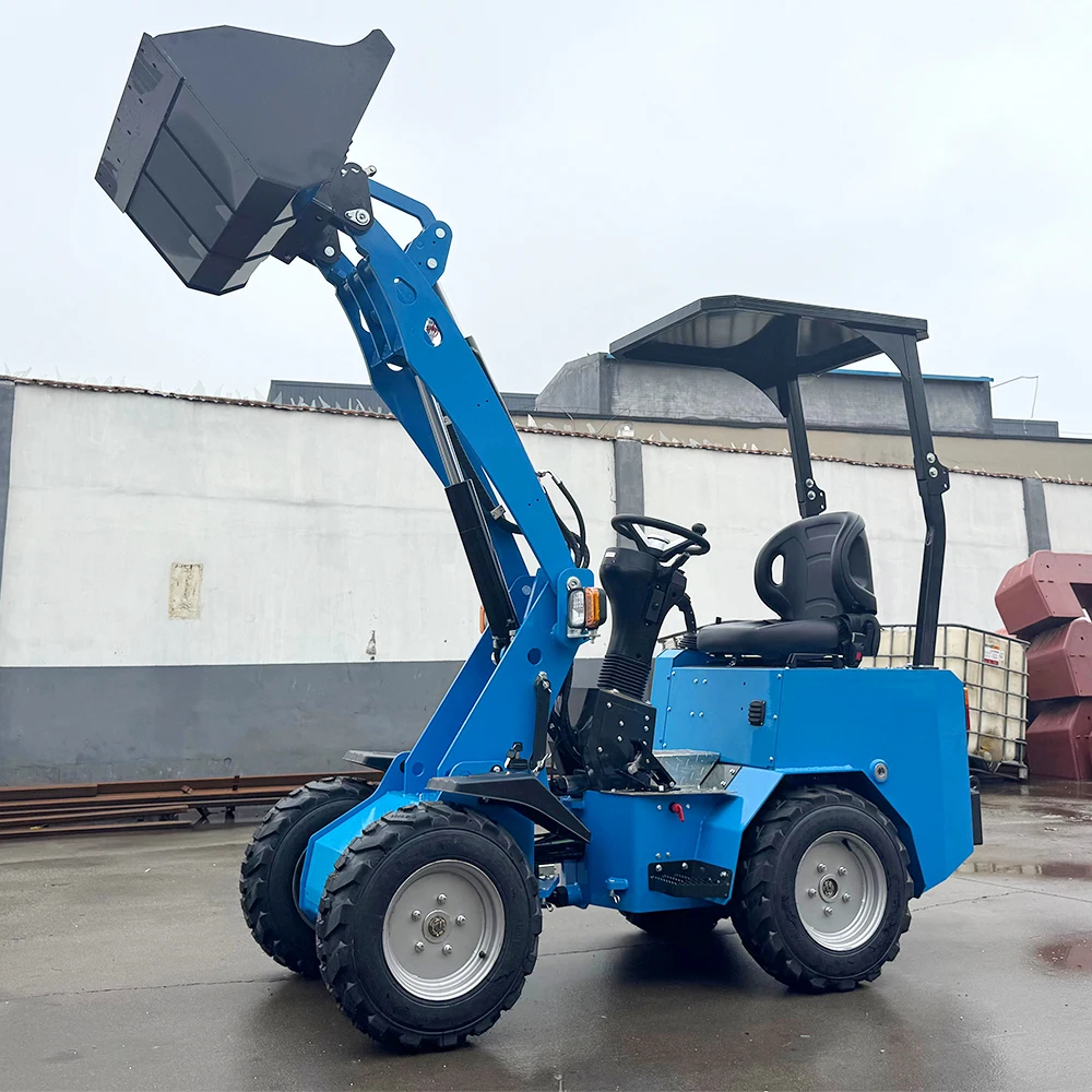 Mini Wheel Loader Compact Dies - Heavy Equipment Landscaping ulasan dan harga