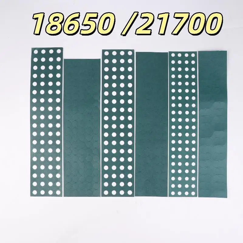 2 ورقة بطارية حزمة خلية عازلة الغراء التصحيح ورق عازل 18650 21700 بطارية ليثيوم أيون العزل طوقا الشعير ورقة