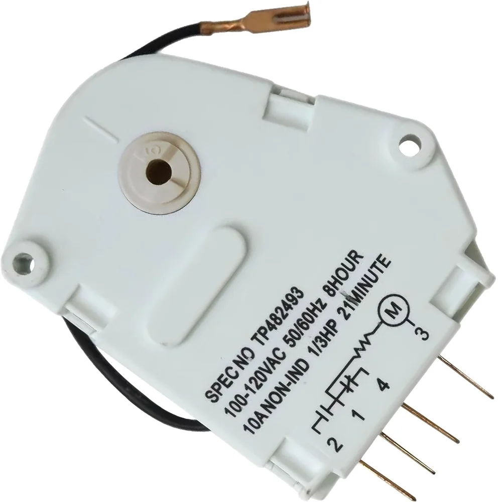 W10822278 Refrigerator Freezer Defrost Timer for Whirlpool KitchenAid Kenmore PS11723171 945514 482493 R0950217 2188372