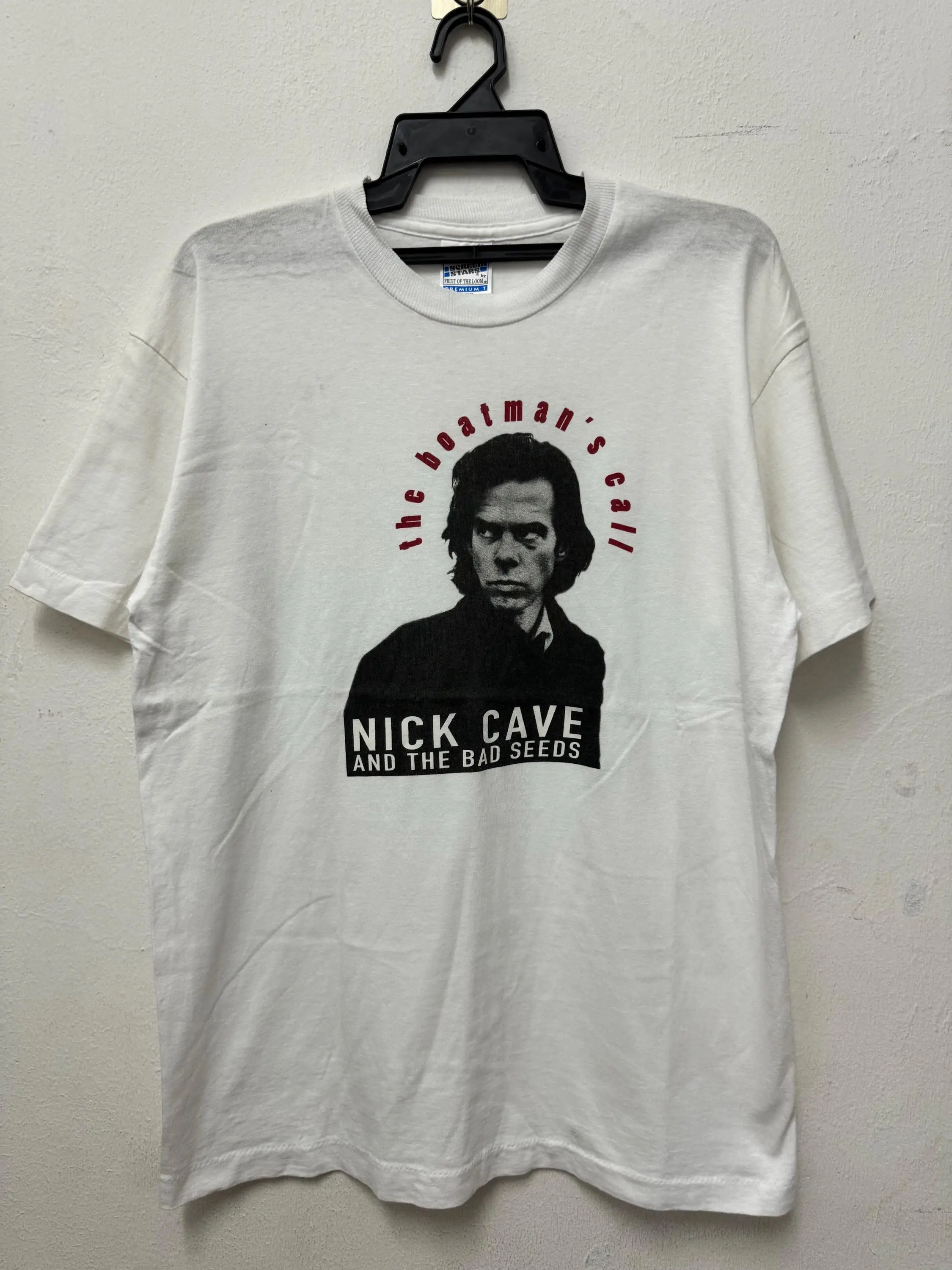 Винтажная футболка 90-х годов Nick Cave And The Bad Seeds Boatman Call Studio Album Post Punk Band, рок-размер L Винтажная футболка 90-х годов Nick Cave And The Bad Seeds Boatman Call Studio Album Post Punk Band, рок-размер L