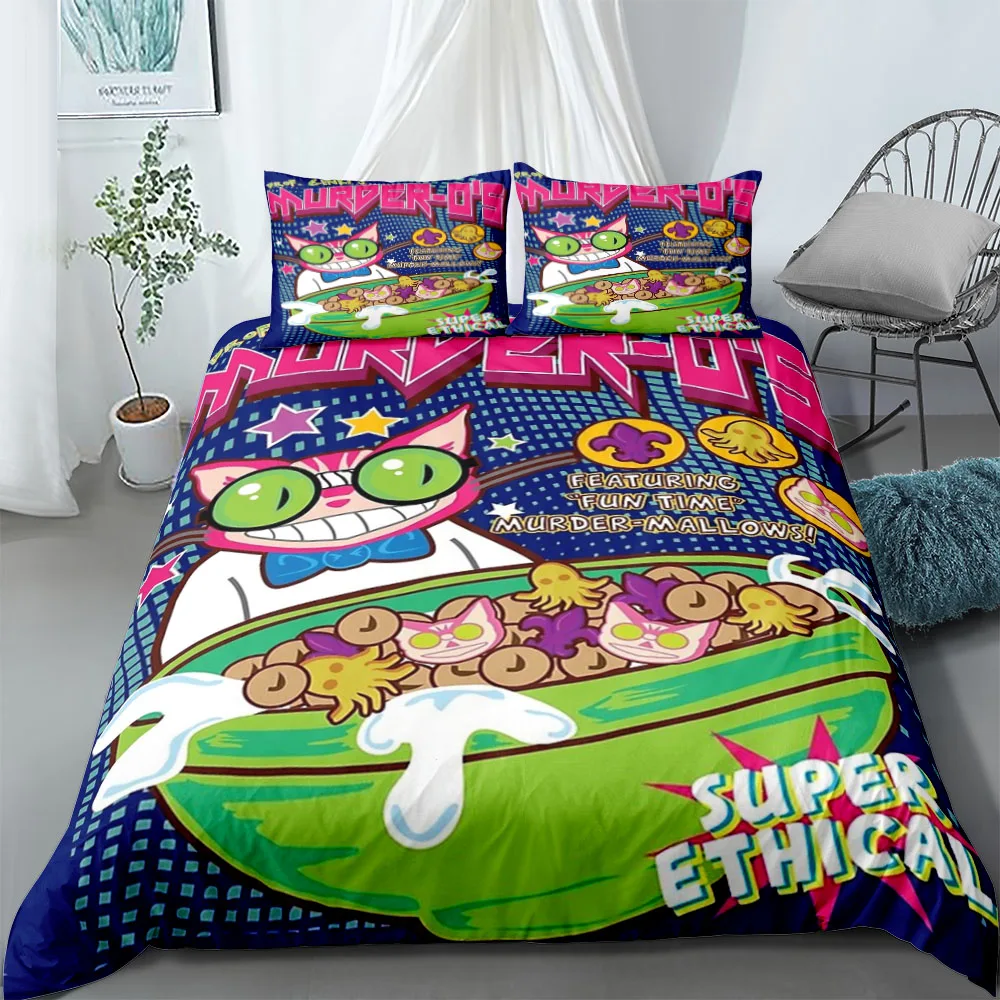 

Professor of Genki murder O Duvet Cover Set without sheet King Queen Double Full Twin Single Size Bed Linen Set