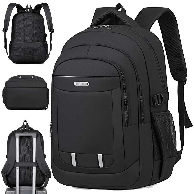 Unisex Large Capacity Men's Backpack for Business Office Travel Versatile Laptop Computer Bag Casual Outdoor Hiking