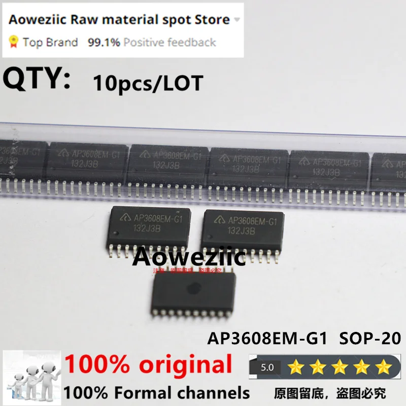 Aoweziic 100% новый оригинальный чип питания ЖК-дисплея AP3608EM-G1 SOP-20