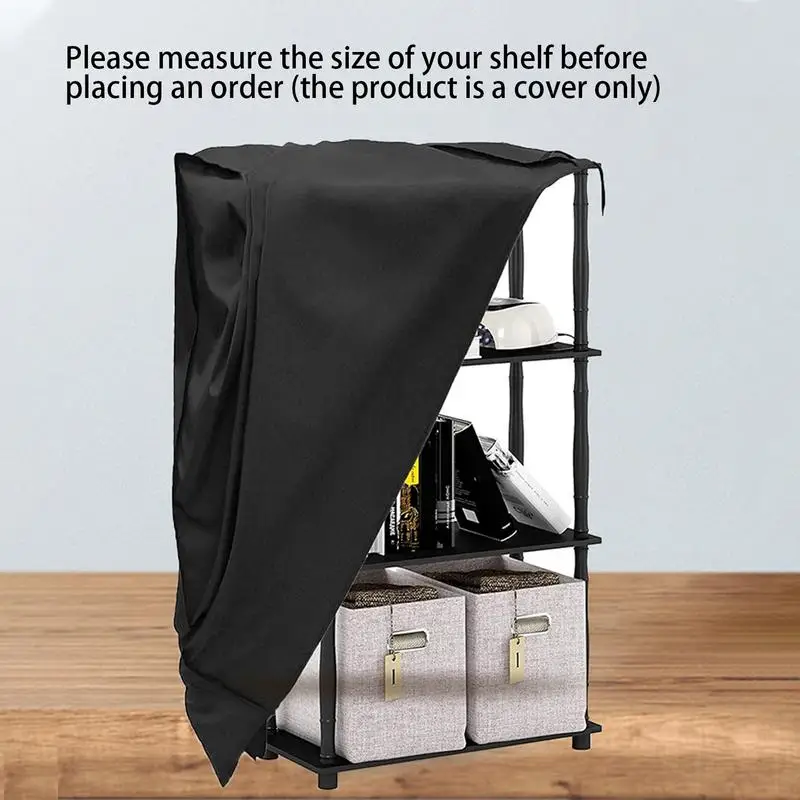 Shelf Dust Cover Dust Protection Wire Rack Shelf Cover Waterproof Display Rack Heavy Duty Protector For Household Organization