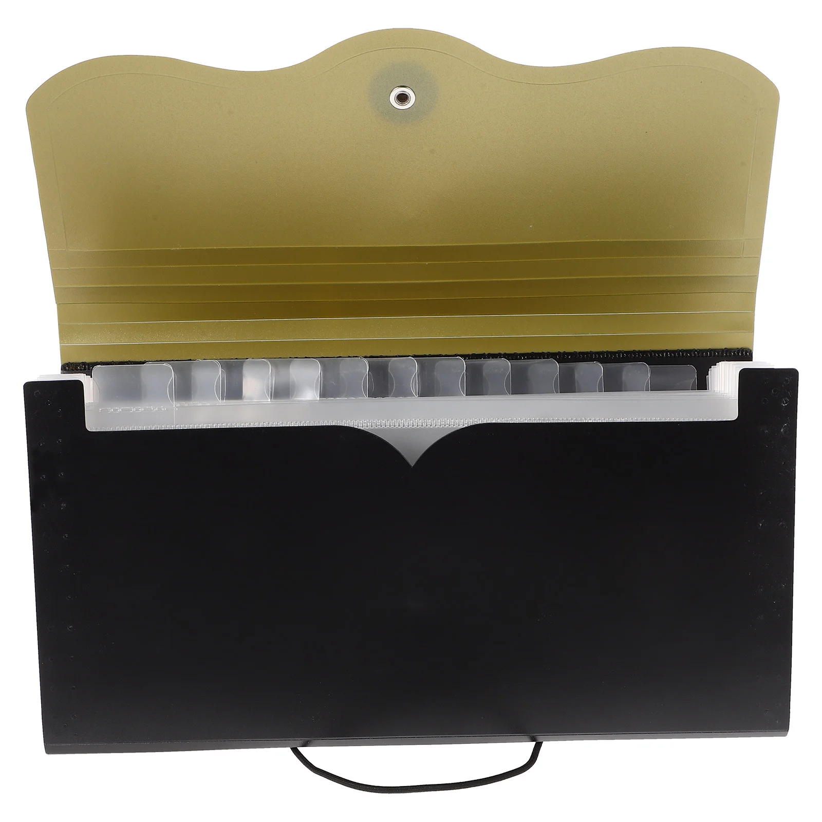 B5 Expanding File Folder Organizer Portable Document Storage Bag For Bills Receipts Tickets Checks Multipurpose Paper Organizer