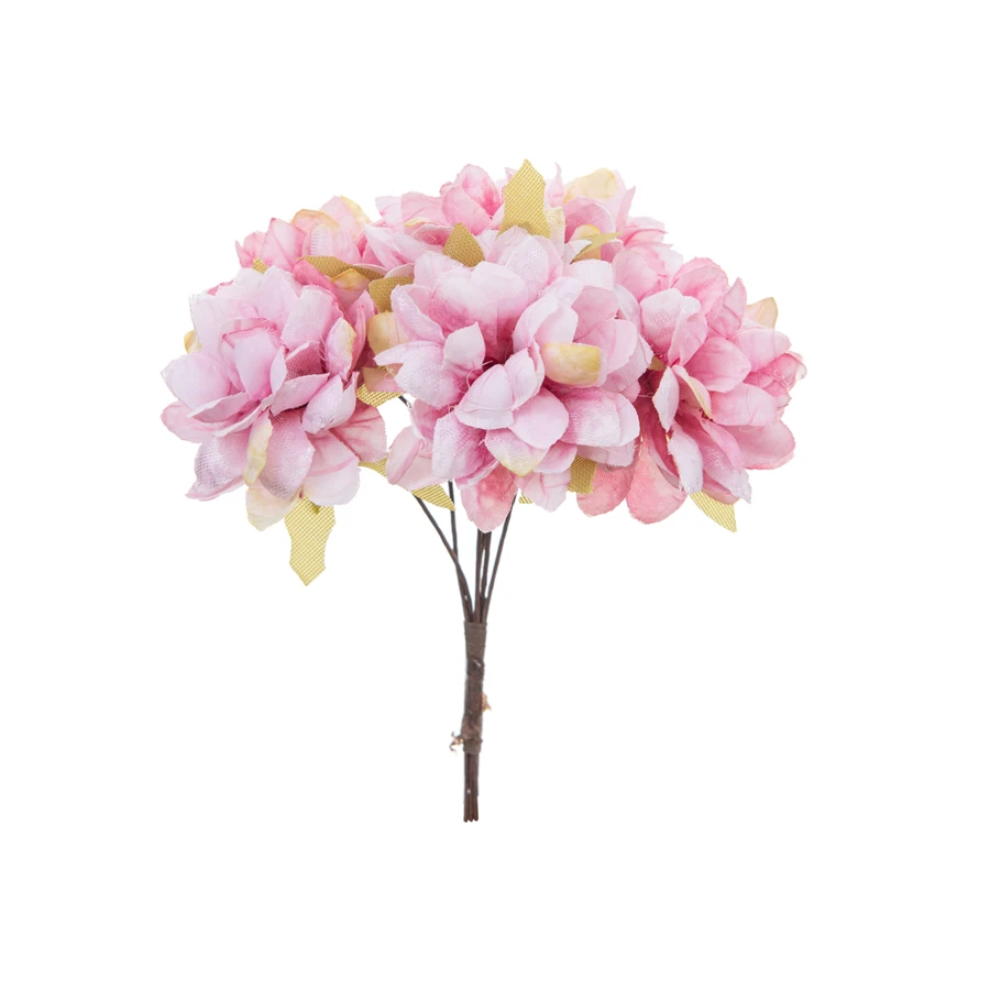 6Pcs 11Cm Künstliche Blumen Seide Mini Nelke Hochzeit Handwerk Kranz Zubehör Weihnachten Diy Hause Decortion Scrapbooking – Detail 17