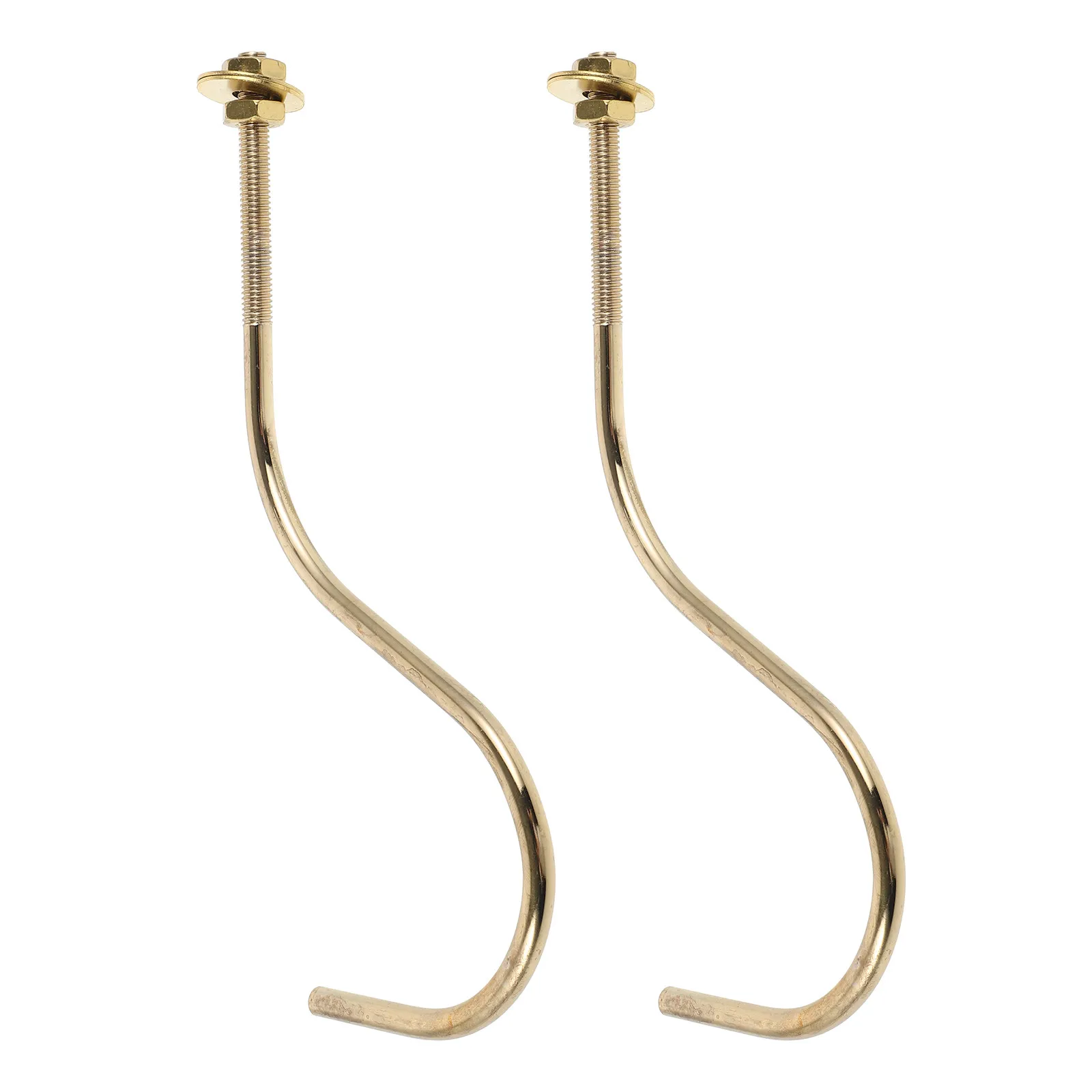 2Pcs Heavy-Duty Iron Pool Hook Billiard Cue Rack Hook with Triangle Storage Snooker Table Accessory Multi-Functional Organizer