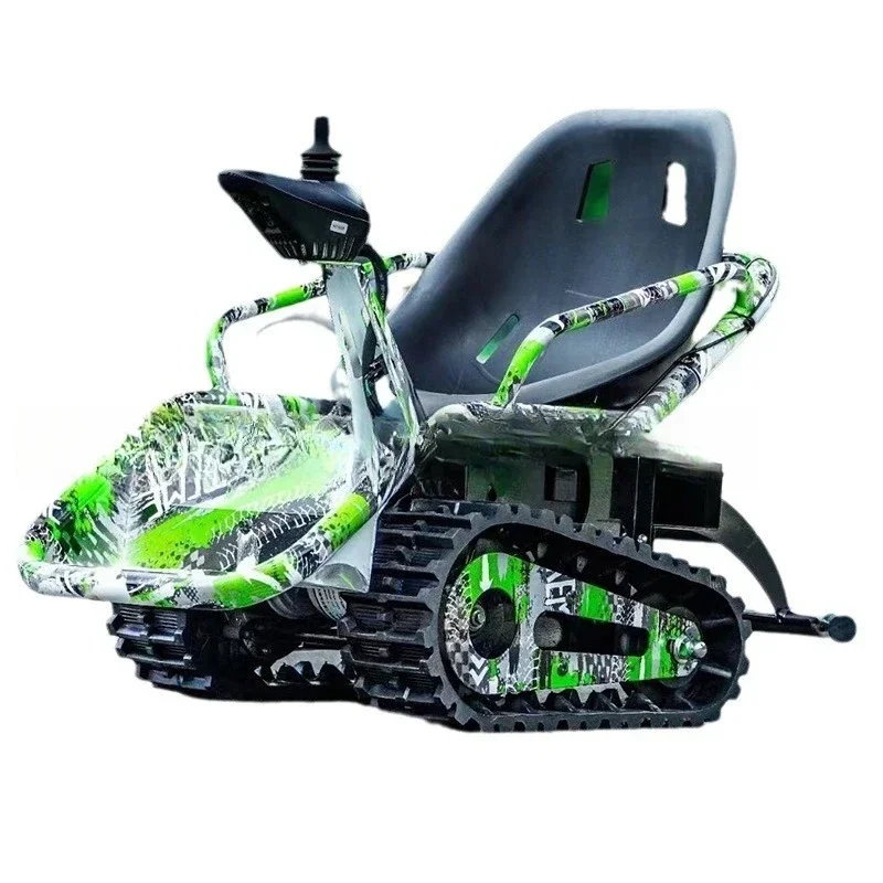 Children's electric crawler  small tank 24v20an beach tram outdoor entertainment off-road