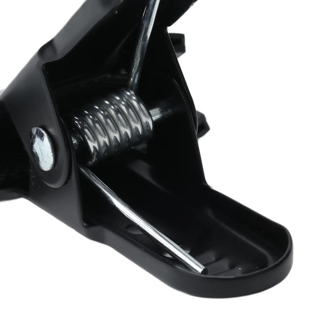 4pcs Strong Grip Anti Slip Woodworking Clamps Wide Mouth Steel Type A clamp Black Spring Clips Studio