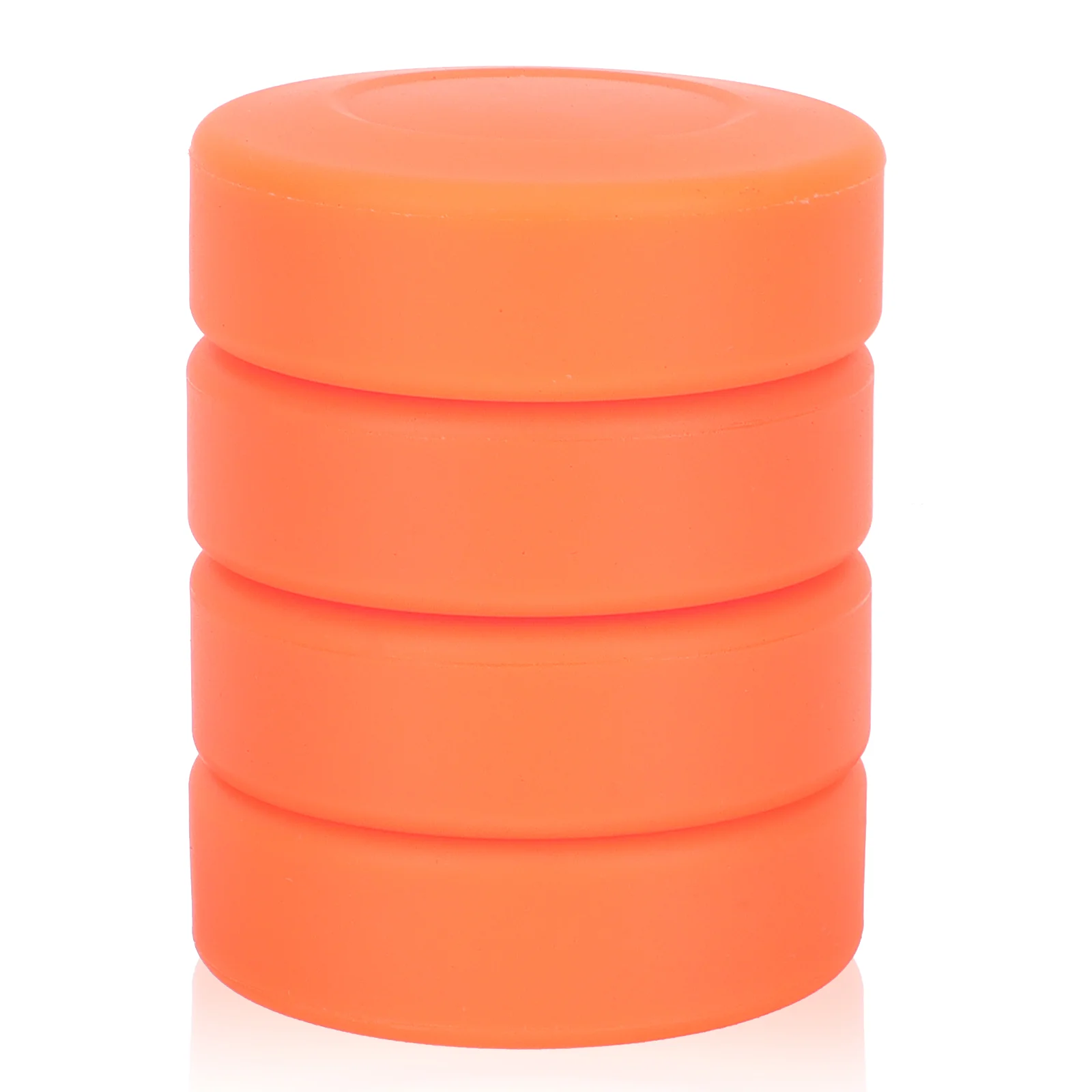 4 Pcs Dumb Puck Sports Supplies Practicing Training Major Hockey Rubber for Indoor